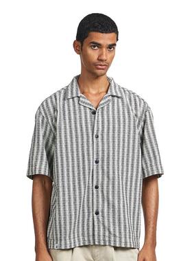 代购Edwin男士衬衫透气舒适棉质短袖休闲日常衬衣爆款