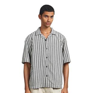 代购Edwin男士衬衫透气舒适棉质短袖休闲日常衬衣爆款