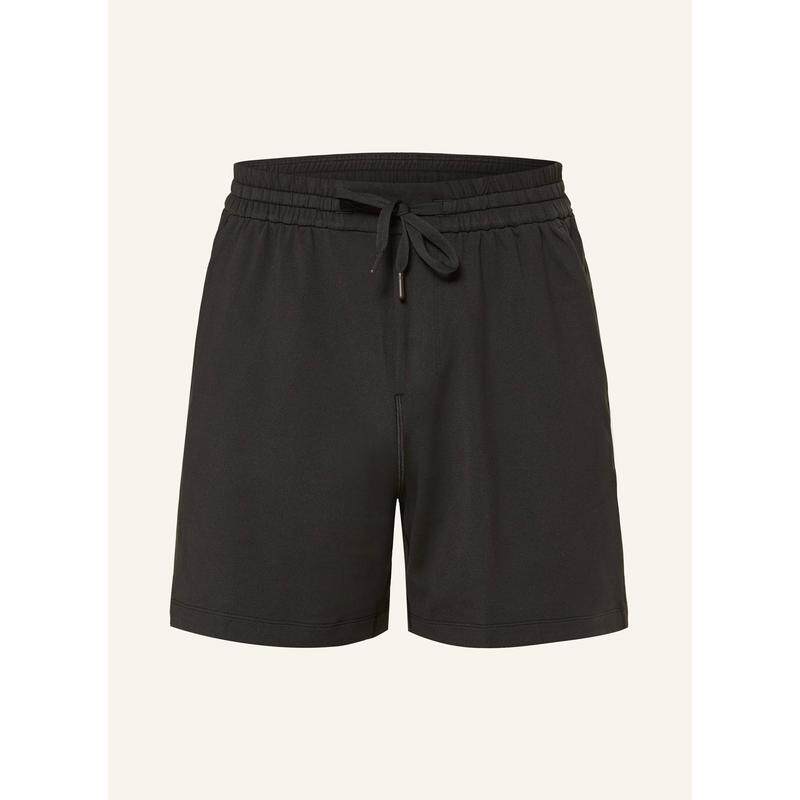 代购lululemon露露乐蒙男士运动短裤透气速干吸湿排汗弹性面料