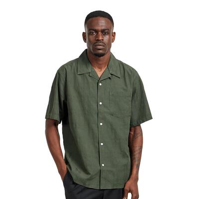 代购NORSE PROJECTS男士衬衫透气抗皱棉质短袖休闲日常衬衣爆款