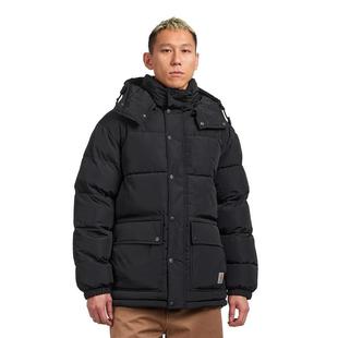 代购CARHARTT WIP男士夹克保暖防风加厚黑色户外冬季羽绒服爆款