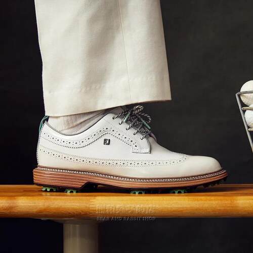26年新款联名FootJoy x Todd Snyder男士高尔夫球鞋有钉防水皮革