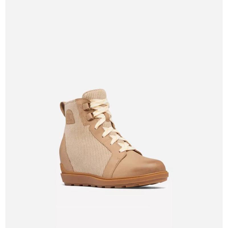 SOREL女士短筒靴防水防滑缓震户外靴高帮系带女靴