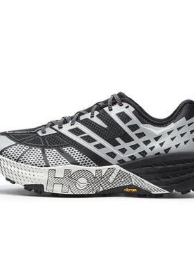 代购Hoka OneOne男士越野跑鞋透气设计防滑耐磨缓震支撑户外跑鞋