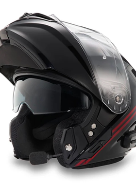 Harley-Davidson哈雷戴维森Outrush-R N03 亮黑色蓝牙模块化头盔