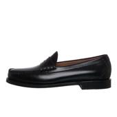 G.H. Bass Co.男士 代购 乐福鞋 透气舒适轻便耐磨黑色牛皮革