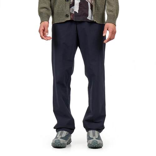 代购NORSE PROJECTS男士休闲裤透气舒适深蓝直筒旅行日常长裤