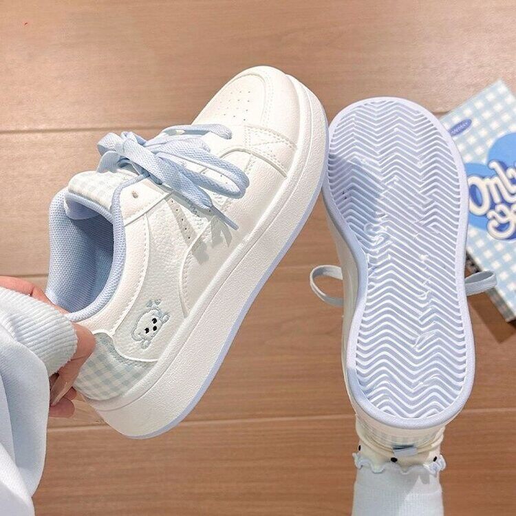 芭蕾小白鞋女2026春季爆款厚底学生面包鞋韩版户外百搭休闲板鞋子