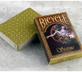 CKB纸牌 Bicycle Sistine 西斯廷  花切魔术收藏扑克