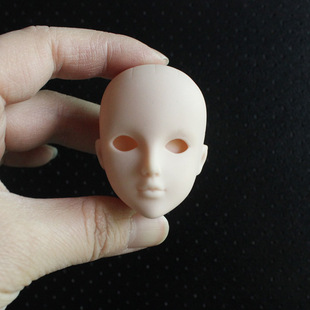 满18元包邮 开眼练妆头 BJD脸型开眼画眼 改妆练习植发头白肌软