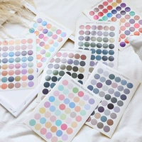 In ins wind color круглый наклейка на стенах наклейка Pure Color Руководство по дневнику