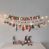 Периодресный флаг ткани, Merryc Cheistmas Letter