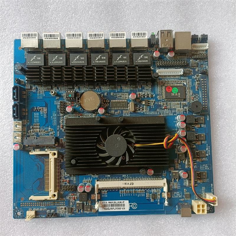 【议价】6网口千兆 D525集成CPU 低工耗ros维盟wayos软