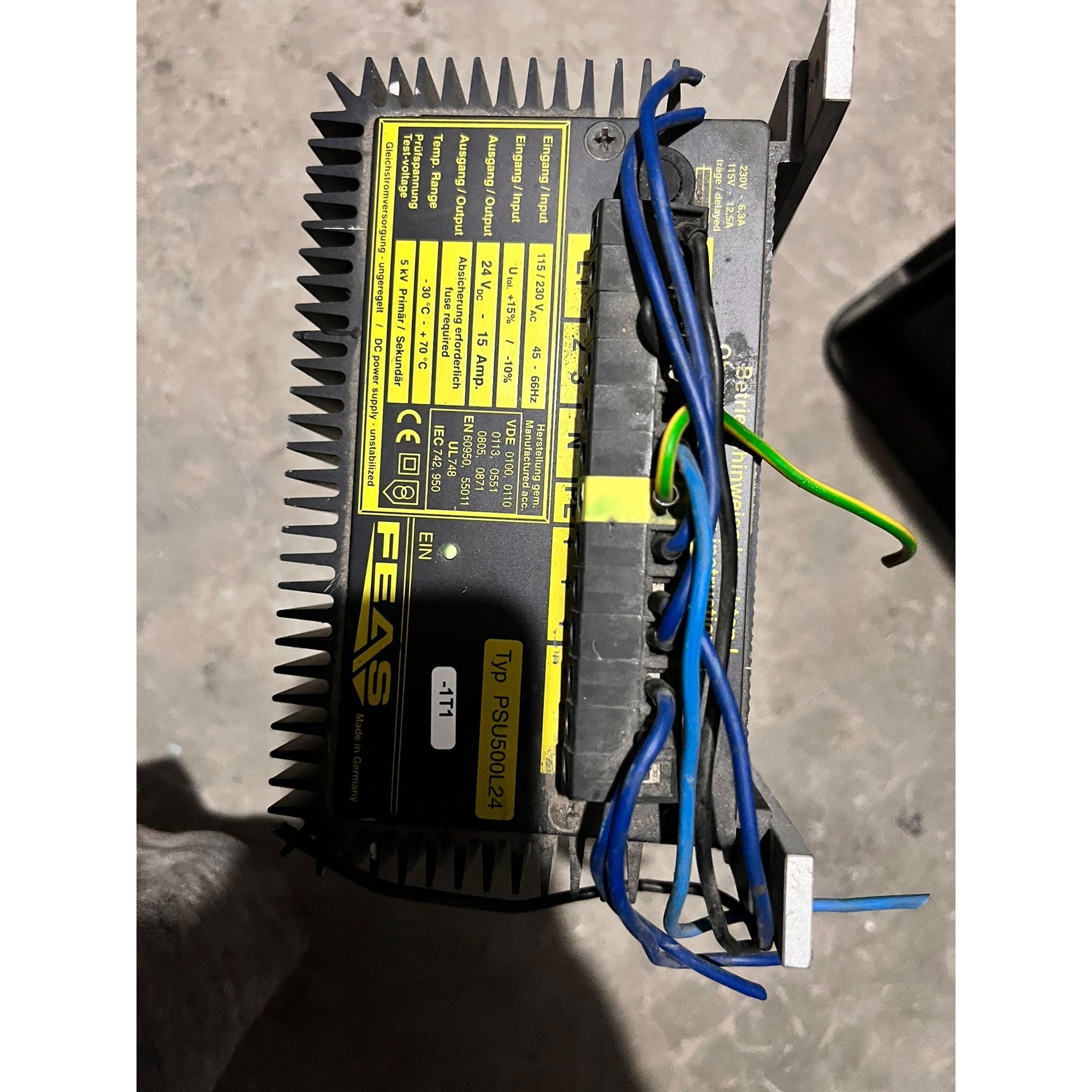 议价;德国FEAS/福雅思电源,型号PSU500L24 ,拆机,成