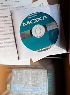 【议价】全新MOXA NPORT5230串口服务器V2.0，全新配件