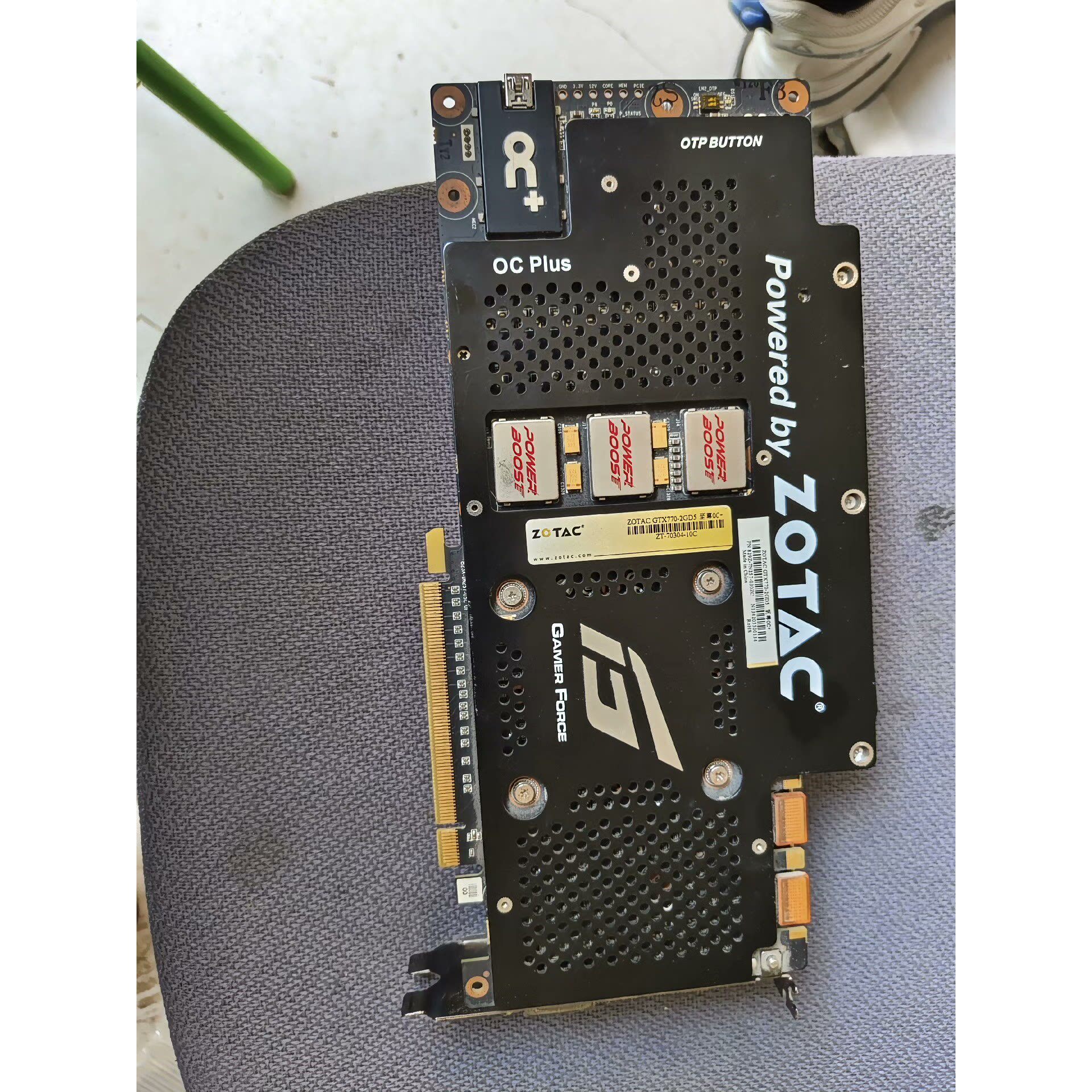 议价；索泰GTX770 至尊OC+ 当年的旗舰卡 全金属背板与散热