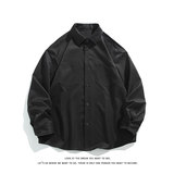 纯色重磅长袖衬衫男大码衬衣上衣外套C2209-P32【特价】，男装衬衫，电商A007-1