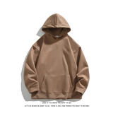 潮流麂皮绒连帽九色卫衣大码宽松休闲内搭W4613-P35【特价】，男装卫衣，电商A007-1