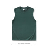 简约风街头圆领无袖T恤男女宽松型舒适百搭运动背心B3918-特价P16，男装背心/马甲，电商A007-1