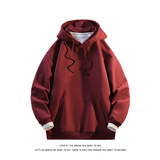 光板纯色简约连帽卫衣情侣款百搭基础韩系上衣W4690-特价P32，男装卫衣，电商A007-1