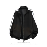 运动撞色开衫卫衣大码宽松休闲立领外套W4641-P48【特价】，女装短外套，电商A007-1