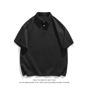 polo衫男潮流休闲大码情侣翻领四色短袖T恤T3520-P26【特价】图片