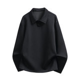 POLO领卫衣男女宽松休闲纯色美式解构上衣长袖T恤W4711-特P26，男装T恤，电商A007-1