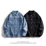 休闲大码宽松男女潮流立体剪裁牛仔外套夹克JA1128-P63【特价】，男装工装外套，电商A007-1