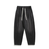 巴家弯刀高街牛仔裤宽松直筒裤松紧腰休闲长裤K8552-P40【特价】，男装牛仔裤，电商A007-1