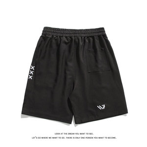 夏季新款刺绣图案五分裤休闲短裤沙滩裤K8400-P27【特价】图片