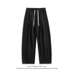 弯刀卫裤休闲裤男潮流大码宽松抽绳运动裤K8566-P35【特价】图片