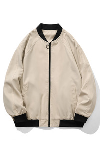 情侶潮大碼寬松休閑多色光板夾克棒球服外套潮J7204 P30【特價(jià)】圖片