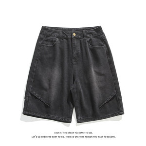 夏新百搭美式休闲大码潮流牛仔短裤子男K8472-P32【特价】，男装牛仔裤，电商A007-1