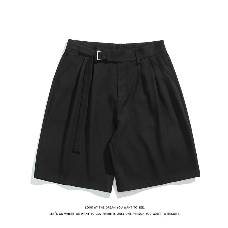 夏季痞帅男高级垂坠感直筒西裤休闲短裤五分裤DK8495-P32【特价】,男装西裤,电商A007-1