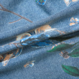 潮流花卉印花大码宽松男女拼色牛仔外套夹克JA27-P68【特价】，男装工装外套，电商A007-1