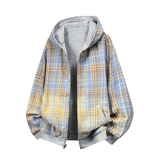 双面穿开衫卫衣长袖情侣宽松休闲百搭上衣外套W4600-P60【特价】，女装短外套，电商A007-1