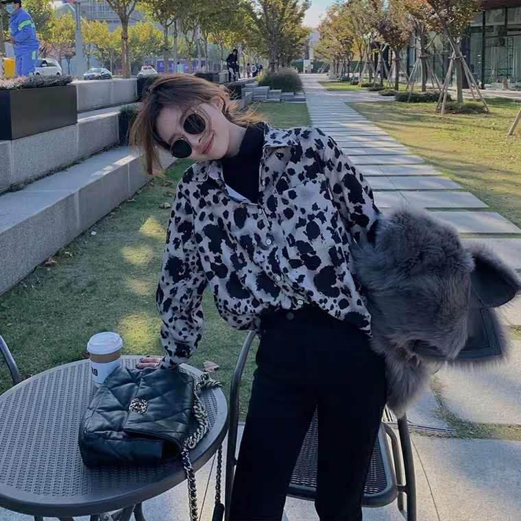 Leopard shirt for cool girls