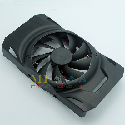 原装迪兰hd6750恒金1gD3风扇显卡