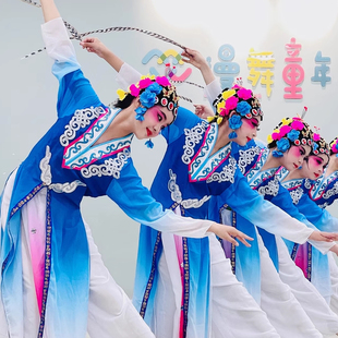 儿童俏花旦演出服舞蹈粉墨戏曲京剧梨花舞蹈古典舞春闺梦表演服装