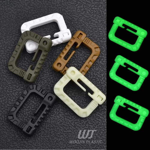 Южная Корея импортированная WJ Tactical Buckle Быстрая разборка D Buckle Night -время стальной пряжки