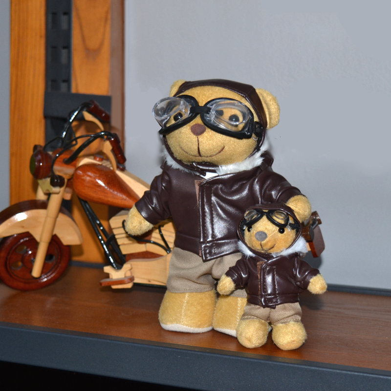 全新正品德国mil-tec泰迪熊军装熊军迷玩偶毛绒公仔生日可爱熊仔