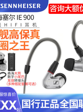 森海塞尔 IE900入耳式旗舰发烧耳塞高保真HIFI有线音乐耳机ie600