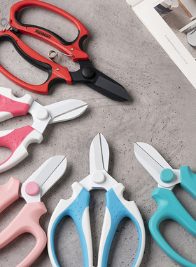 花艺剪刀日本花剪修枝剪台湾花剪日式插花花道花艺师中式园艺工具