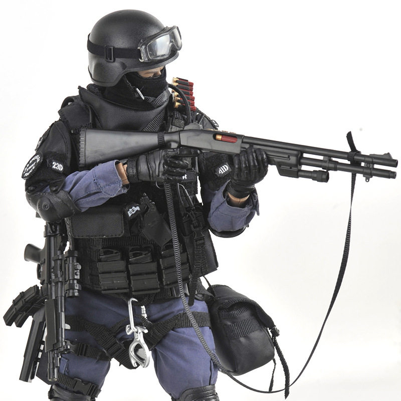 收藏级特种兵人军人士兵模型人偶手办仿真1/6活动攻击手特警玩具
