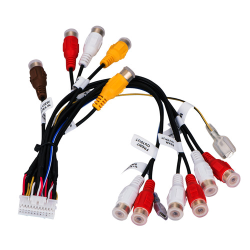 促销汽车CD音响适用先锋RCA AVIC F900BT  F90BT线束24P音频视频