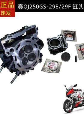 钱江赛250 QJ250GS-29E缸头总成气缸体套缸活塞活塞环活塞销凸轮