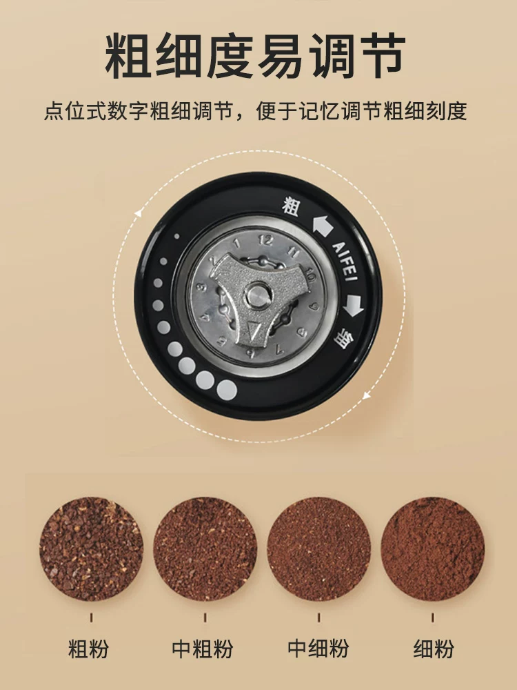 Китайская Mingjue hand shake grinding bean machine кофемолка ручной помол кофейный аппарат ручная дробилка портативный домашний помост