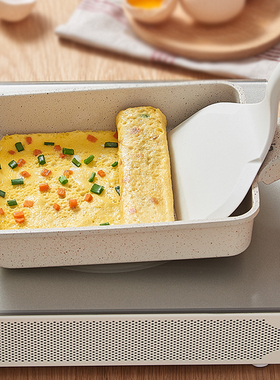 英国明爵玉子烧日式方形家用平底锅不粘厚蛋烧麦饭石煎锅煎蛋神器