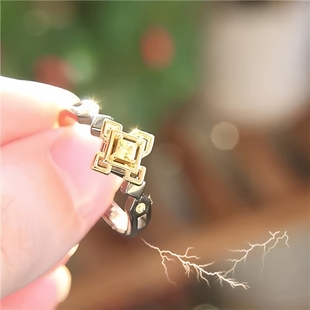 原神同人周边印象开口可调节戒指钟离达达利亚魈阿贝多温迪万叶