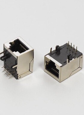 RJ45插座 RJ45座 网络插口 8P8C 卧式90度(21mm)